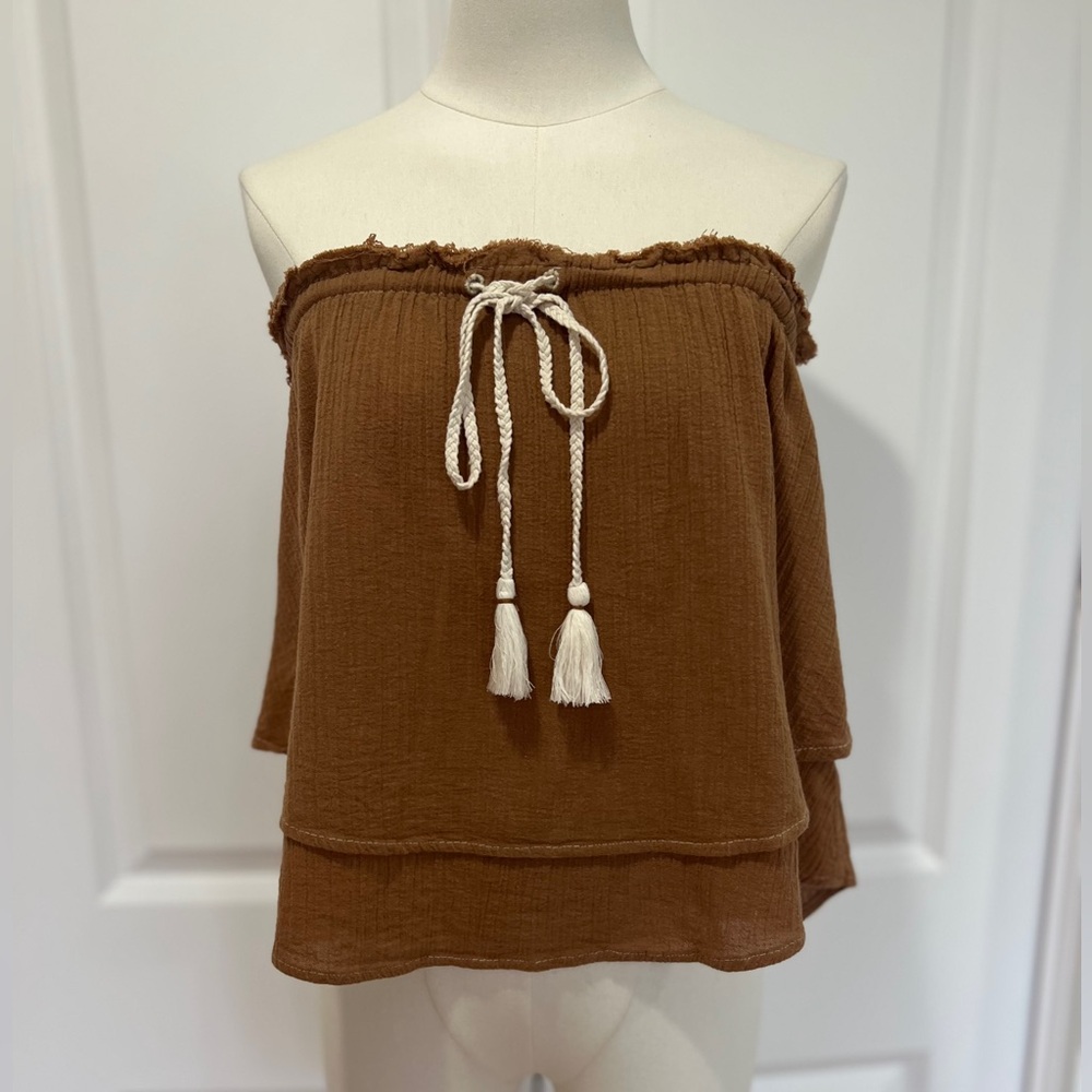 Free People drawstring top/skirt